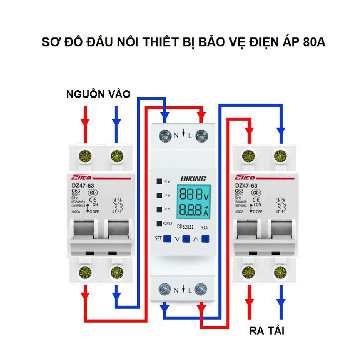 BẢO VỆ MẤT TRUNG TÍNH 80A CÓ MÀN HÌNH VÀ CÔNG TƠ ĐIỆN | BigBuy360 - bigbuy360.vn