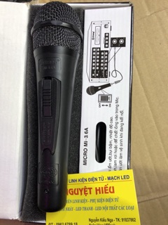 Mic hát karaoke Arirang Mi-3.6A