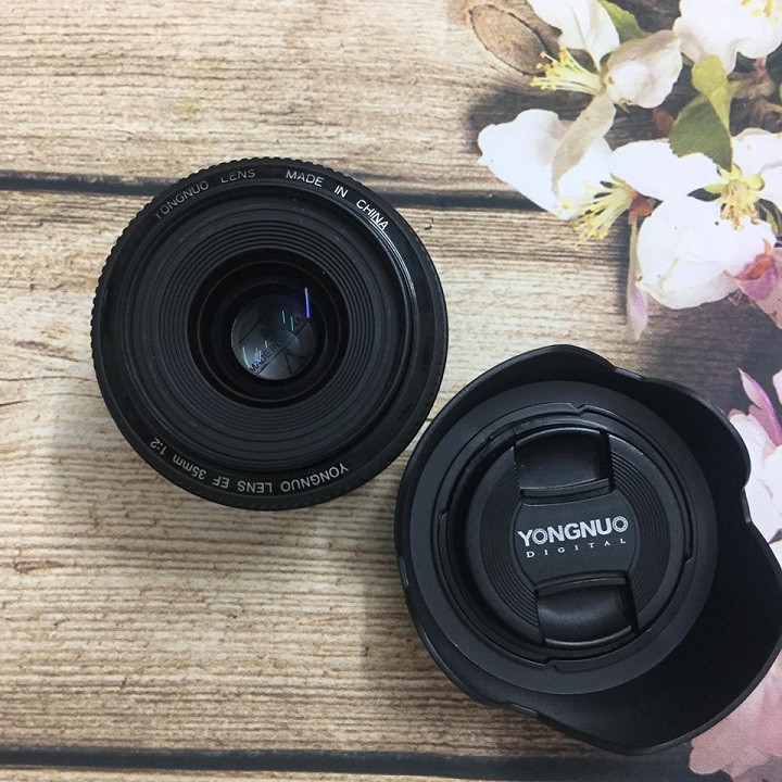 Ống kính Yongnuo 35f2 cho máy ảnh Canon