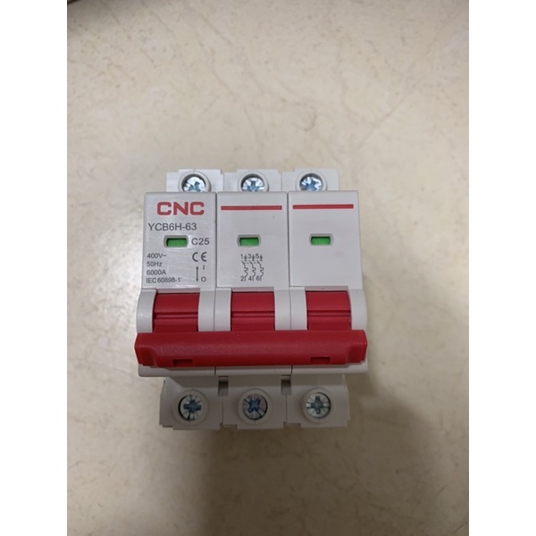 MCB 1 pha, 2 pha, 3 pha 6A-63A YCB6H-63