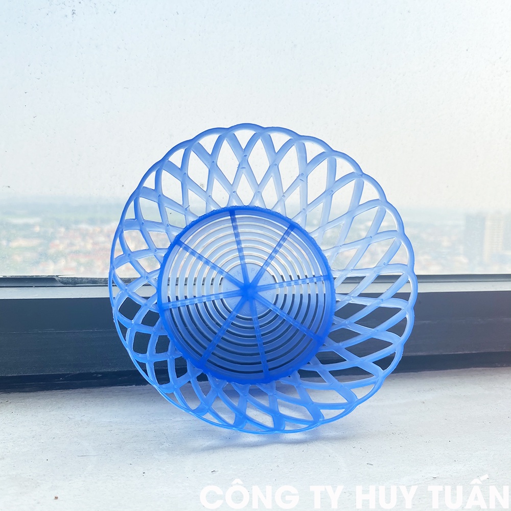 Rổ nhựa chính hãng Việt Nhật 3258, rổ đựng đồ kiểu hoa sen nhỏ xinh (RHS02)