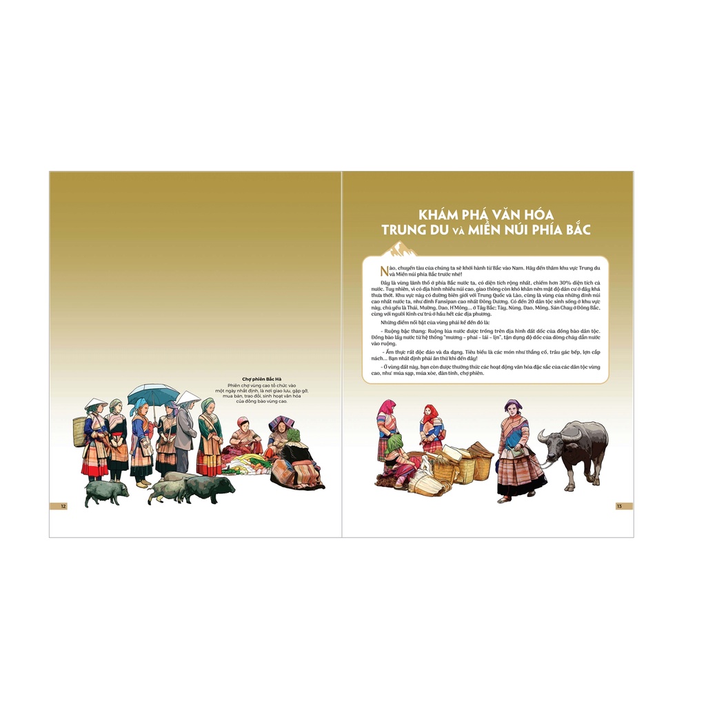 Sách - Đất Nước Gấm Hoa - Atlas Việt Nam