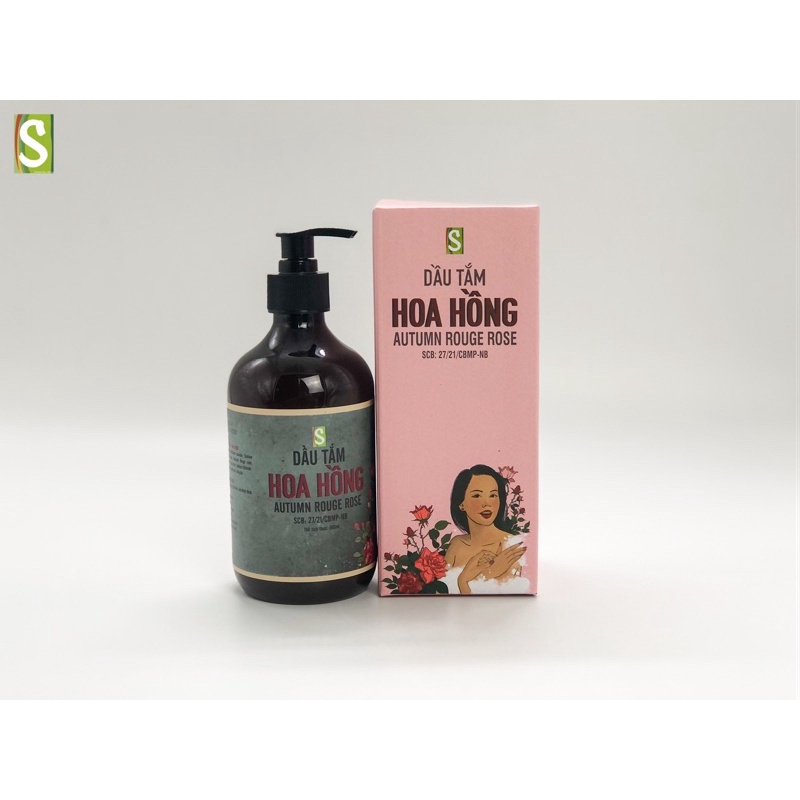 Dầu tắm Hoa Hồng 500ml