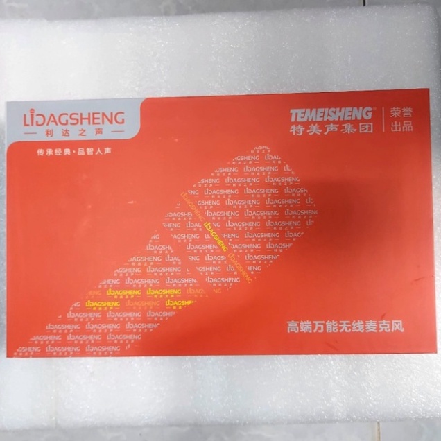 Micro Không Dây Đa Năng Temeisheng LD-919B  UHF Kim Loại Cao Cấp Dùng Cho Loa Kéo, Ampli, Mic Hút Hát Cực Nhẹ