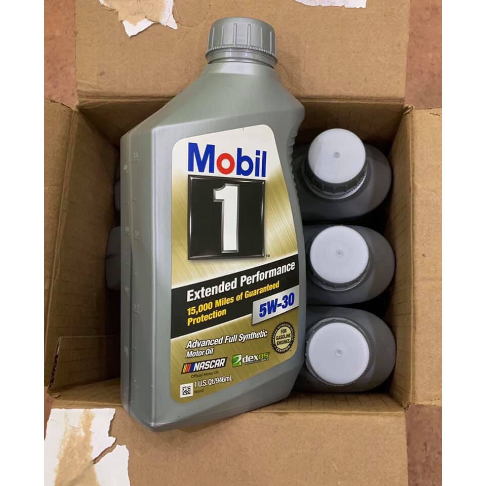 Dầu nhớt nhập khẩu mỹ 100% Mobil1 5w30