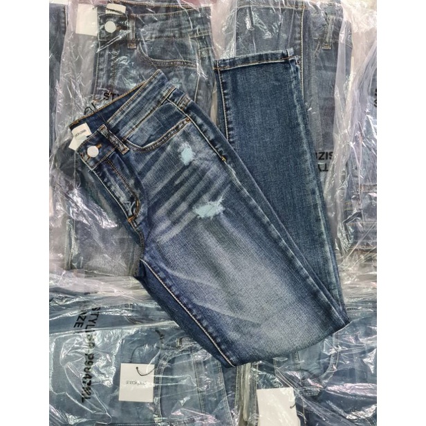 Quần jeans SNEAK PEEK MID RISE SKINNY JEANS