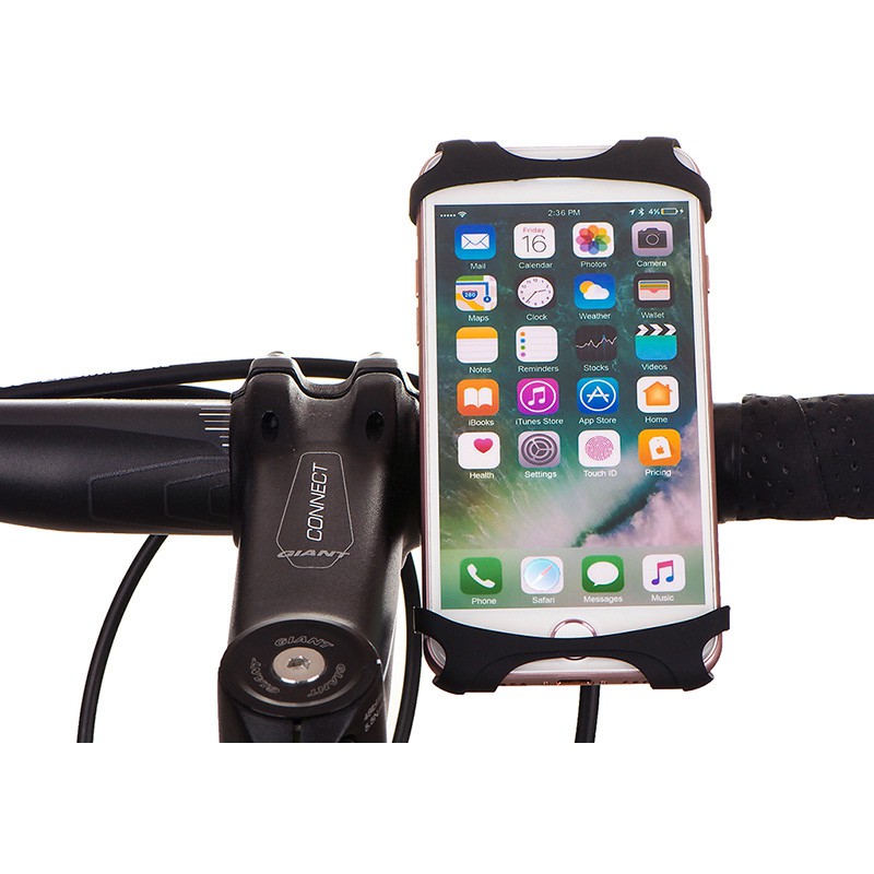 Bộ đế giữ điện thoại trên xe đạp silicone Baseus Miracle Bicycle Vehicle Mounts dành cho xe đạp thể thao chống va đập