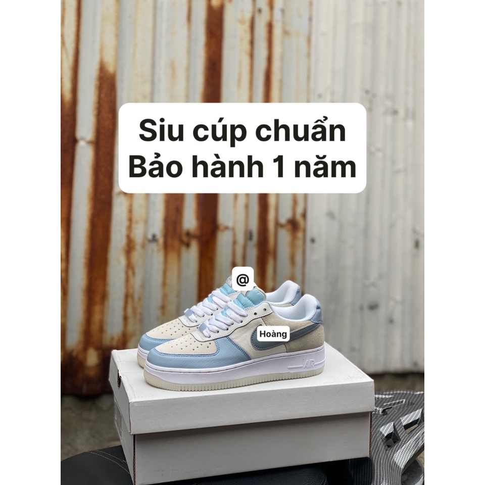 (Bảo hành 1 năm) Xám xanh da lộn - Phiên bản cao cấp