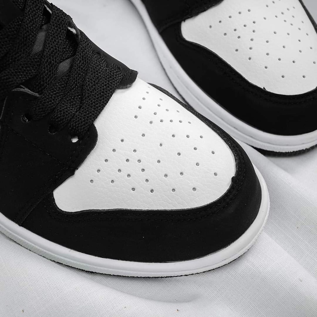 Giày 𝐉𝐨𝐫𝐝𝐚𝐧 Panda Cổ Thấp JD1 Low, Giày Thể Thao Nam Nữ Sneaker 𝐉𝐨𝐫𝐝𝐚𝐧 Panda Đen Trắng Thấp Cổ Nam Nữ