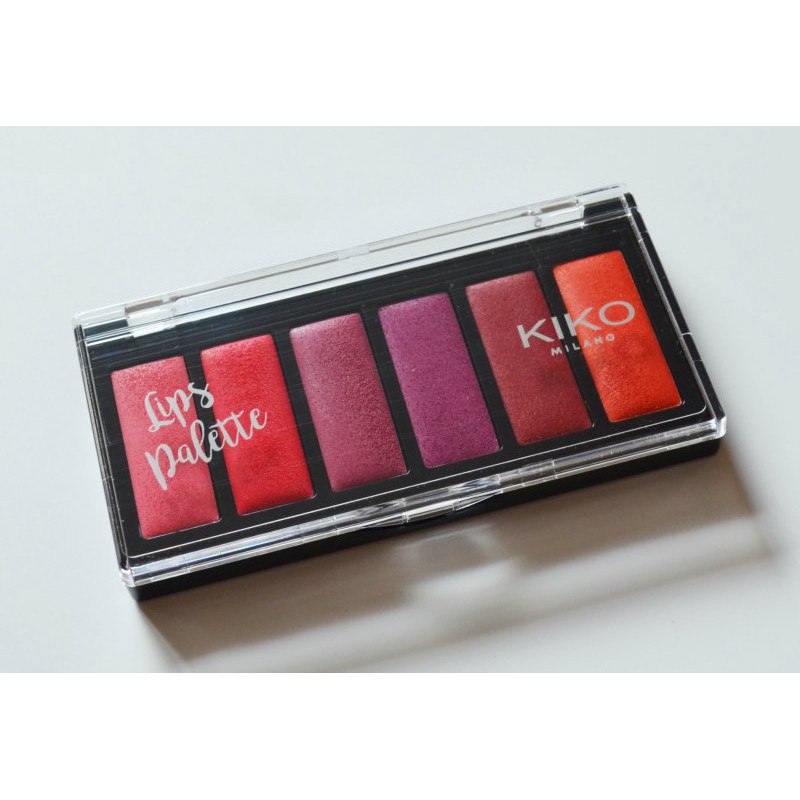 Bảng màu son môi Kiko Milano 6 Piece Lipstick Palette