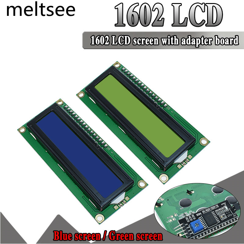 Mô Đun Màn Hình Lcd 1602 Iic / I2C 1602 Cho Arduino 1602 Lcd Uno R3 Mega2560