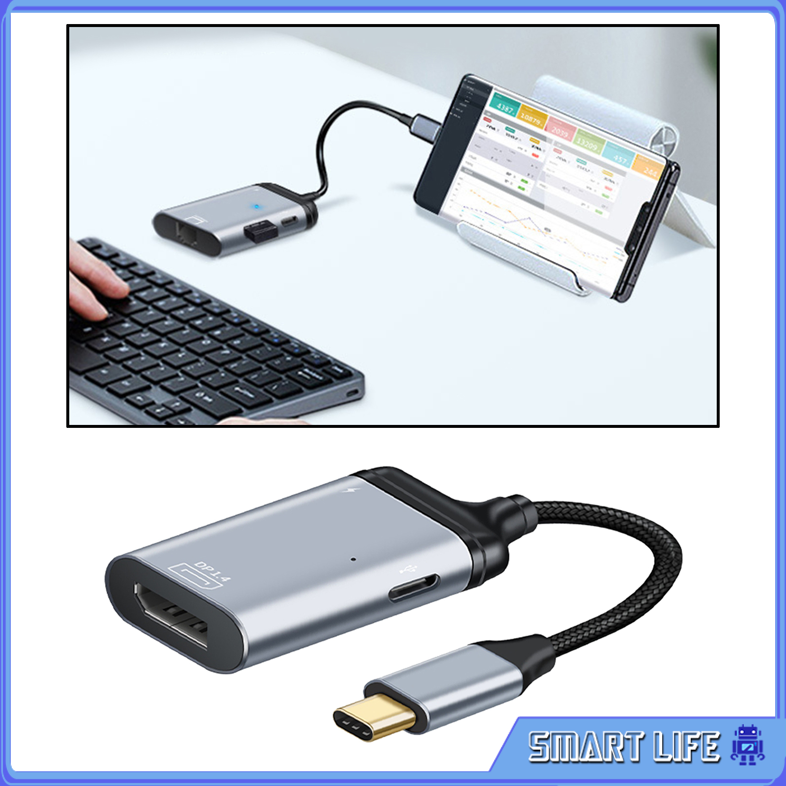 Đầu Chuyển Đổi Usb 2.0 Type C Sang Hdmi Cho Macbook Pro Hdmi | BigBuy360 - bigbuy360.vn