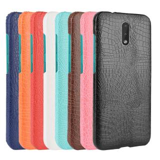 Ốp điện thoại da PU vân cá sấu cho Nokia 2.3 6.2 inch