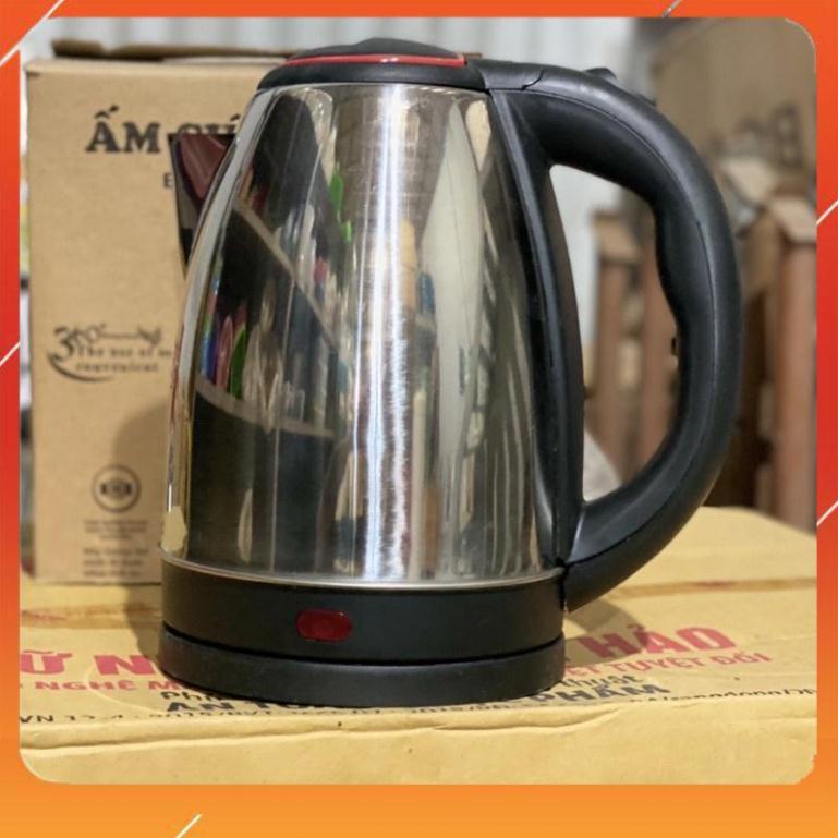 🔥[Ảnh Thật + Video Shop Quay]🔥Ấm Siêu Đun Sôi Siêu Tốc Electric Kettle 1,8L - Tự Ngắt Điện An Toàn - Đun Sôi Cực Nhanh