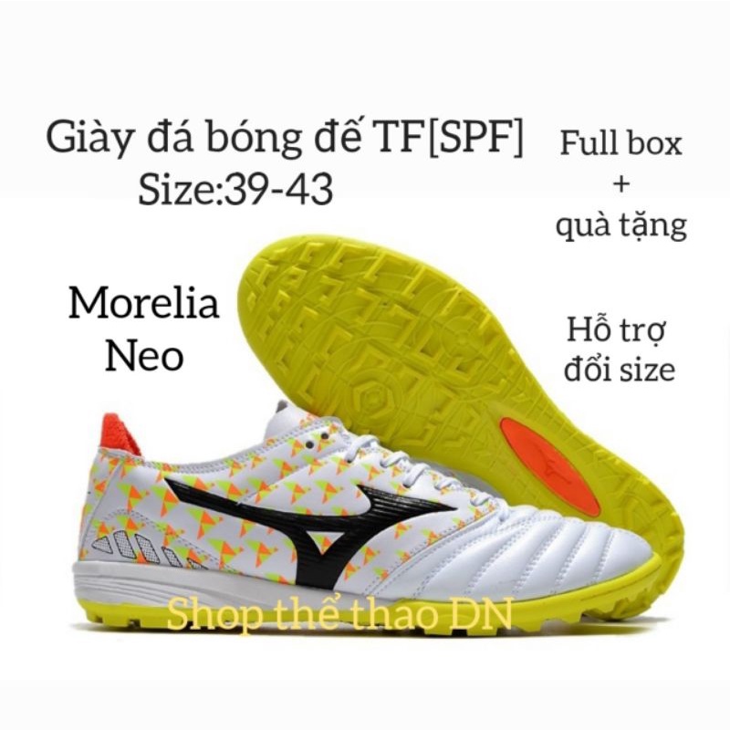 Giày đá bóng Mizu Morelia Neo sân cỏ nhân tạo spf
