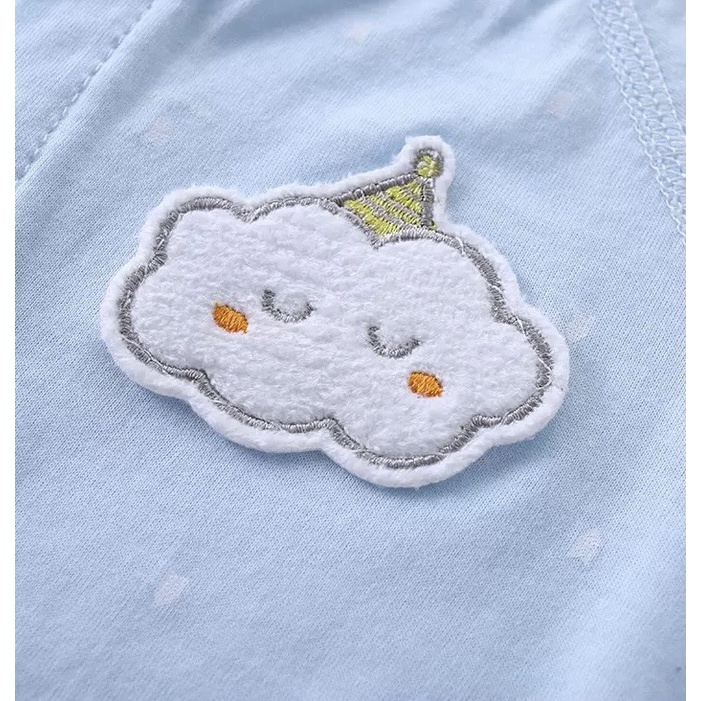 Bộ Đồ Liền thân Mùa Hè Body Đùi Cúc Giữa Cho Bé Sơ Sinh 𝟐𝟓𝐁𝐃𝐃𝐔