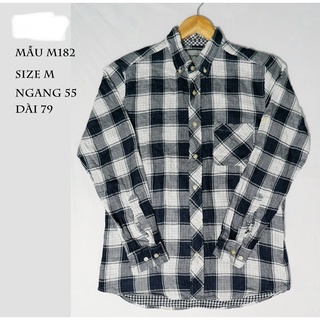 Áo flannel 2hand đủ size hàng Nhật (Inbox để chọn mẫu)