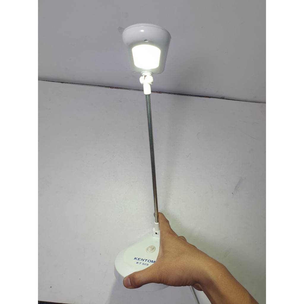 Đèn bàn KENTOM KT-503, bóng led, thiết kế nhỏ gọn - Điện gia dụng Hoàng Kim