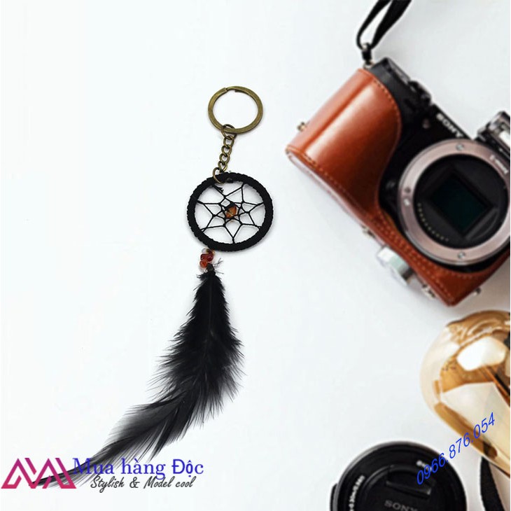 Móc Khóa Đẹp 🔑🔑🔑 Móc Khóa lông vũ treo những giấc mơ catcher