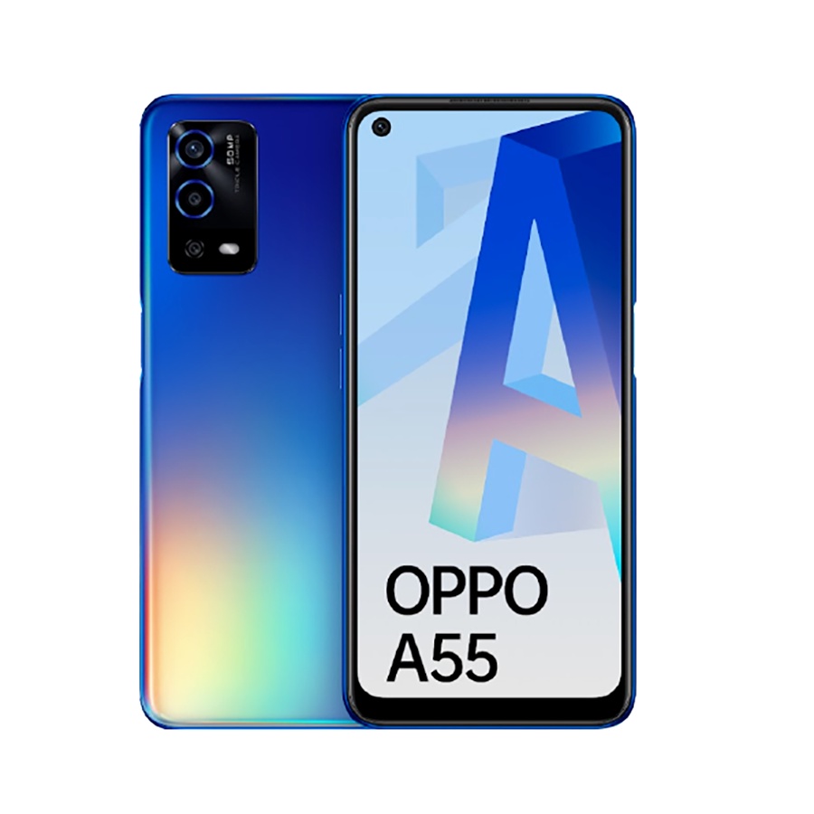 Điện Thoại OPPO A55 4GB/64GB Pin 5000mAh Bảo Hành 12 Tháng Chính Hãng - Hoàng Hà Mobile