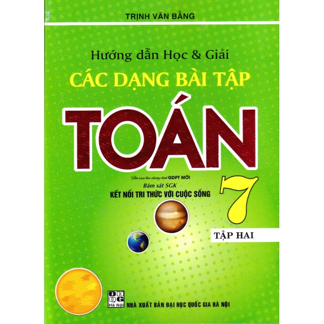 Sách - Hướng dẫn học và giải các dạng bài tập toán 7 tập 2 - Kết nối tri thức