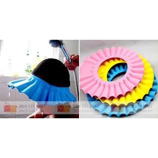 Nón gội đầu chắn nước cho bé