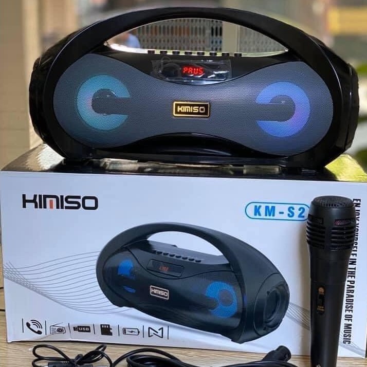 💖𝑭𝑹𝑬𝑬𝑺𝑯𝑰𝑷 💖Loa karaoke bluetooth mini Kimiso KM-S có kèm mic
