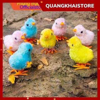 [RẺ VÔ ĐỊCH] Gà con vặn cót biết chạy cho bé, Gà con chạy cót.