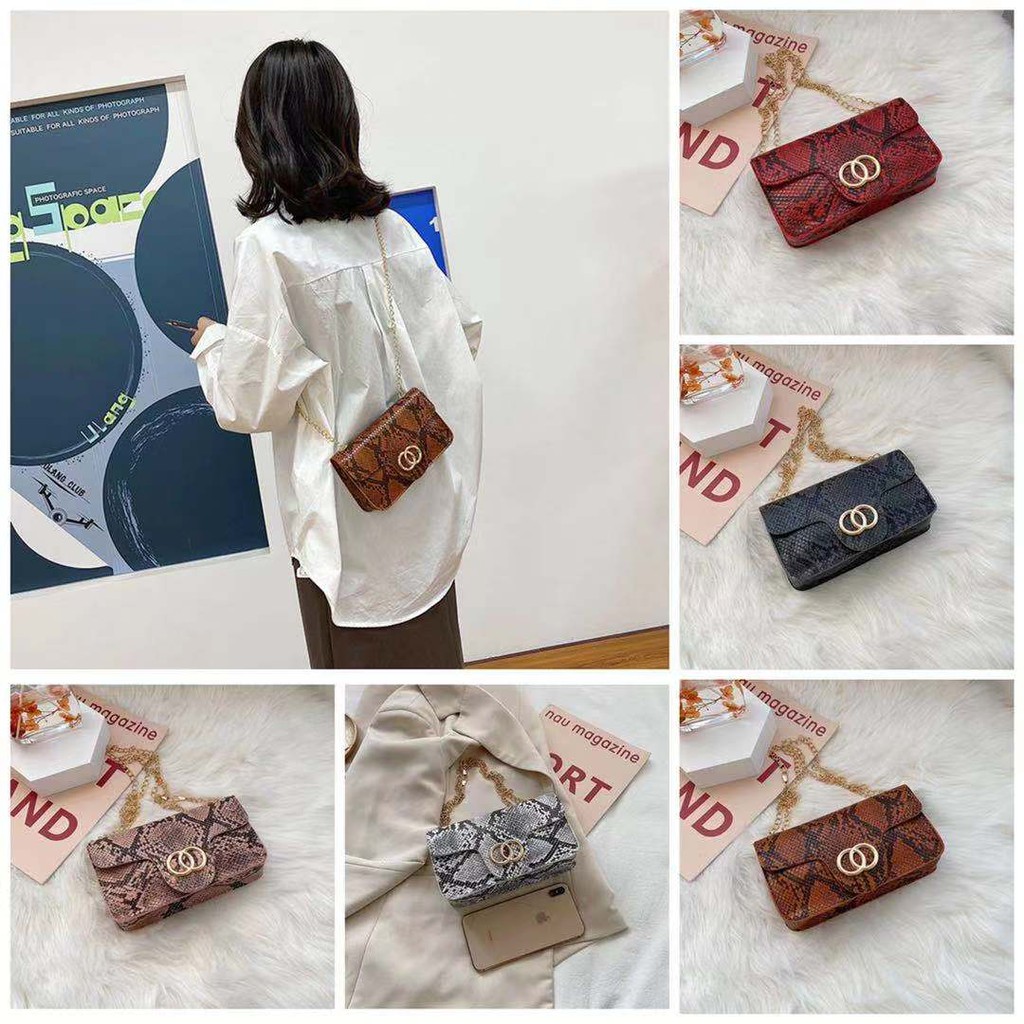 （already stock）Versatile Square Bag Woman bag handbag sling tote bag