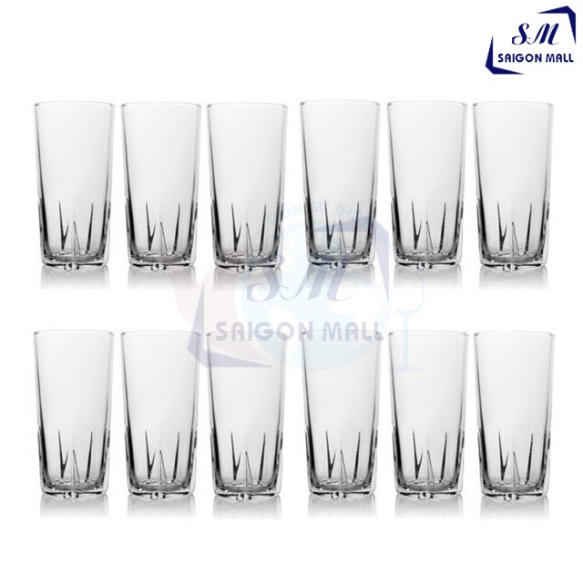 Bộ 12 Ly Thủy Tinh Uống Cà Phê 38K 295ML