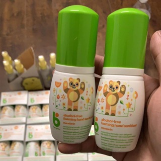 Gel rửa tay khô diệt khuẩn Babyganic của em bé 50ml