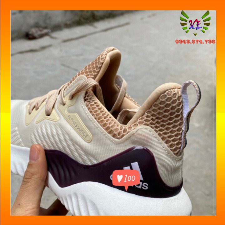 [Hot Hot] Giày Thể Thao đế bè mềm chân phối màu đen be nâu sữa