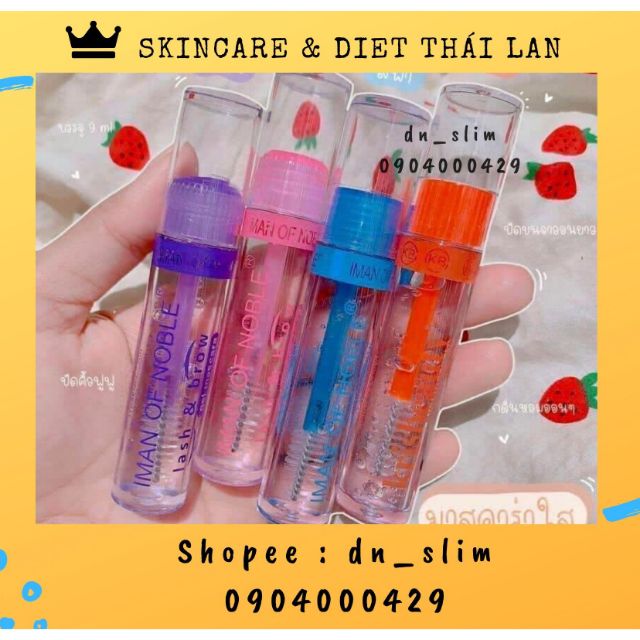 GEL MASCARA + DƯỠNG MI 2 IN 1 THÁI LAN