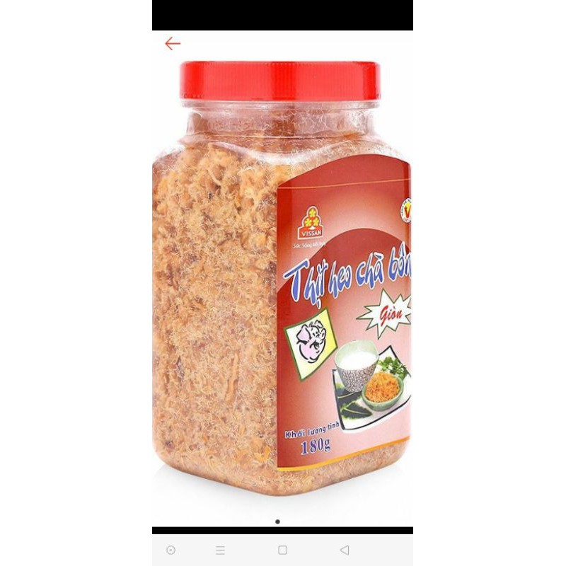 CHÀ BÔNG GIÒN VISSAN HỦ 180G