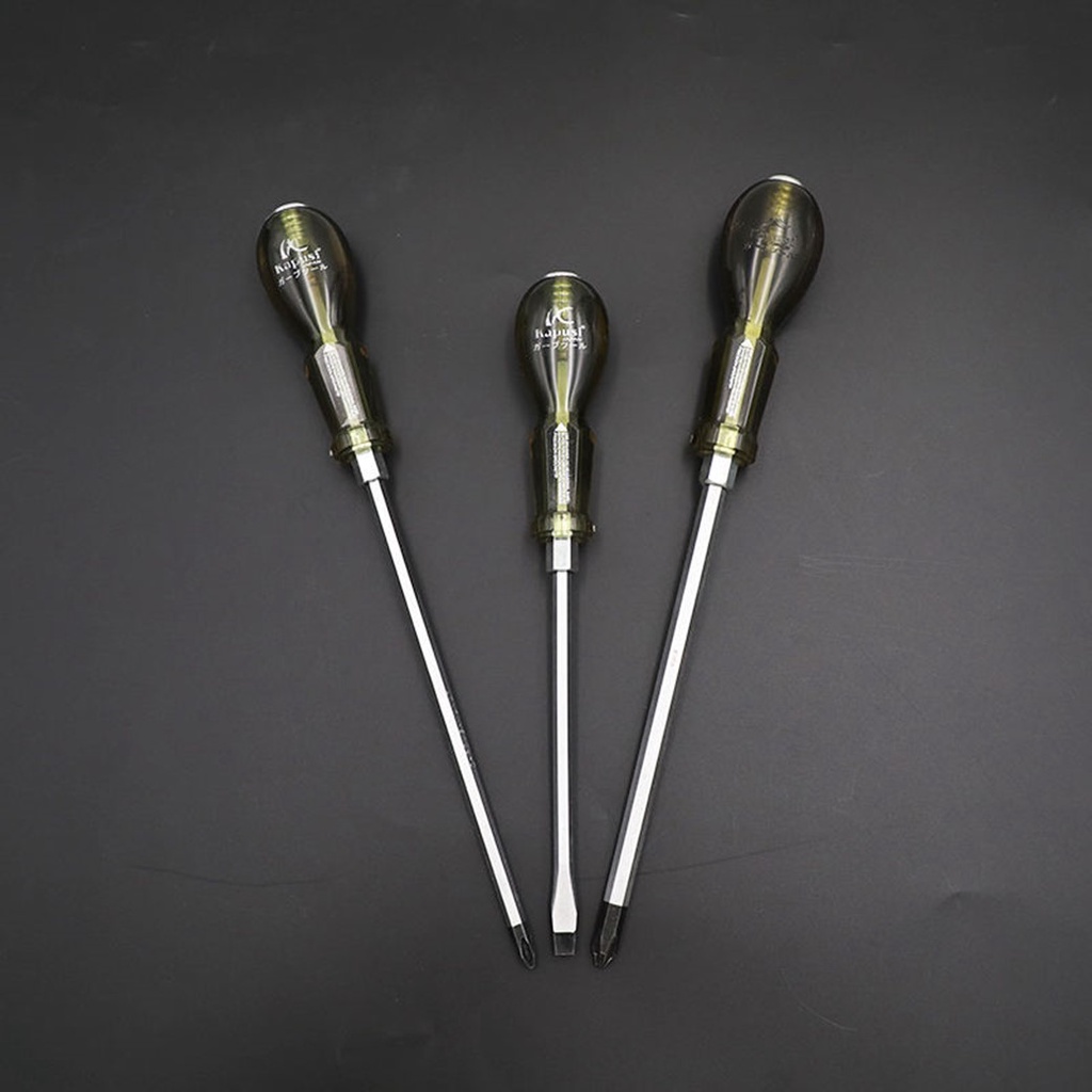 Tua Vít Đóng Tròn Dẹp Bake Loại 6Li, 8Li Đủ Size  Kapusi K-7130 / K-7131 / K-7132 / K-7133 | K-7134