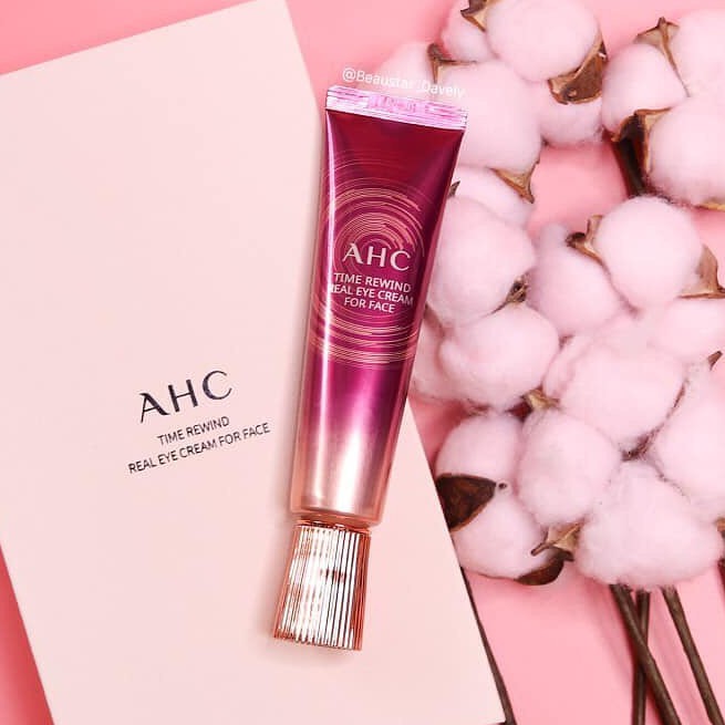 Kem Chống Nhăn, Giảm Thâm Vùng Da Mắt AHC Ageless Real Eye Cream For Face | BigBuy360 - bigbuy360.vn