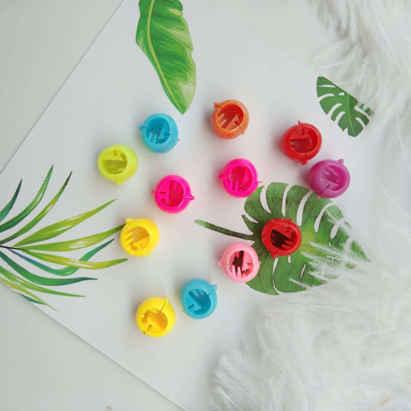 NEW Set 30 Kẹp Tóc Tròn Xinh Xắn Nhiều Màu Sắc Dành Cho Bé Gái