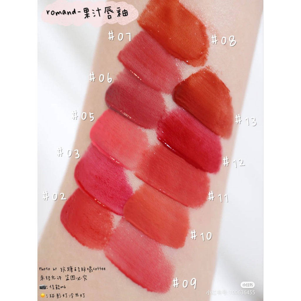 Son bóng Romand Juicy lasting tint