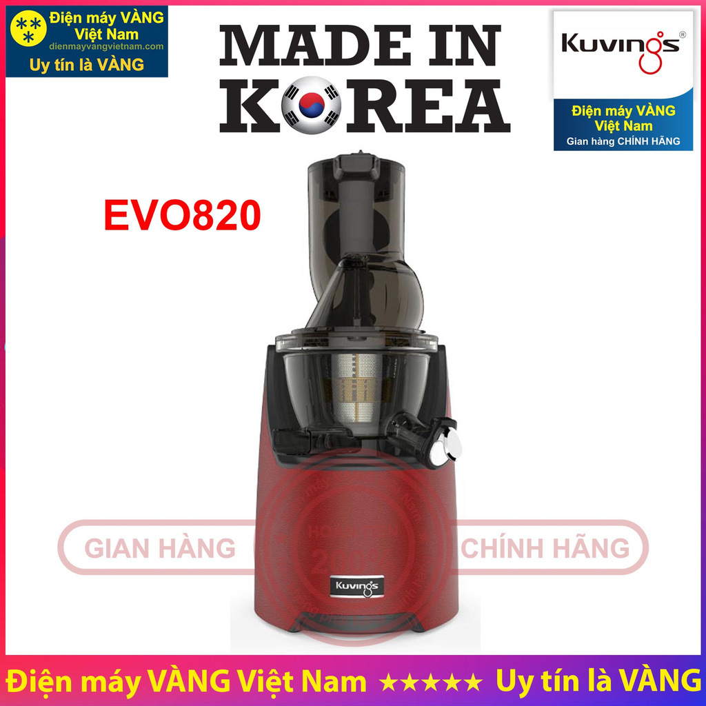 Máy ép trái cây tốc độ chậm Kuvings C7000 E7000 EVO820 - Hàng chính hãng (Sản xuất tại Hàn Quốc)