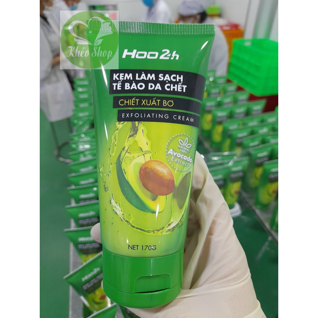 KEM LÀM SẠCH TẾ BÀO DA CHẾT CHIẾT XUẤT BƠ 170G