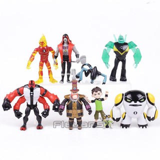 Mô Hình 09 Nhân Vật Siêu Biến Ben 10