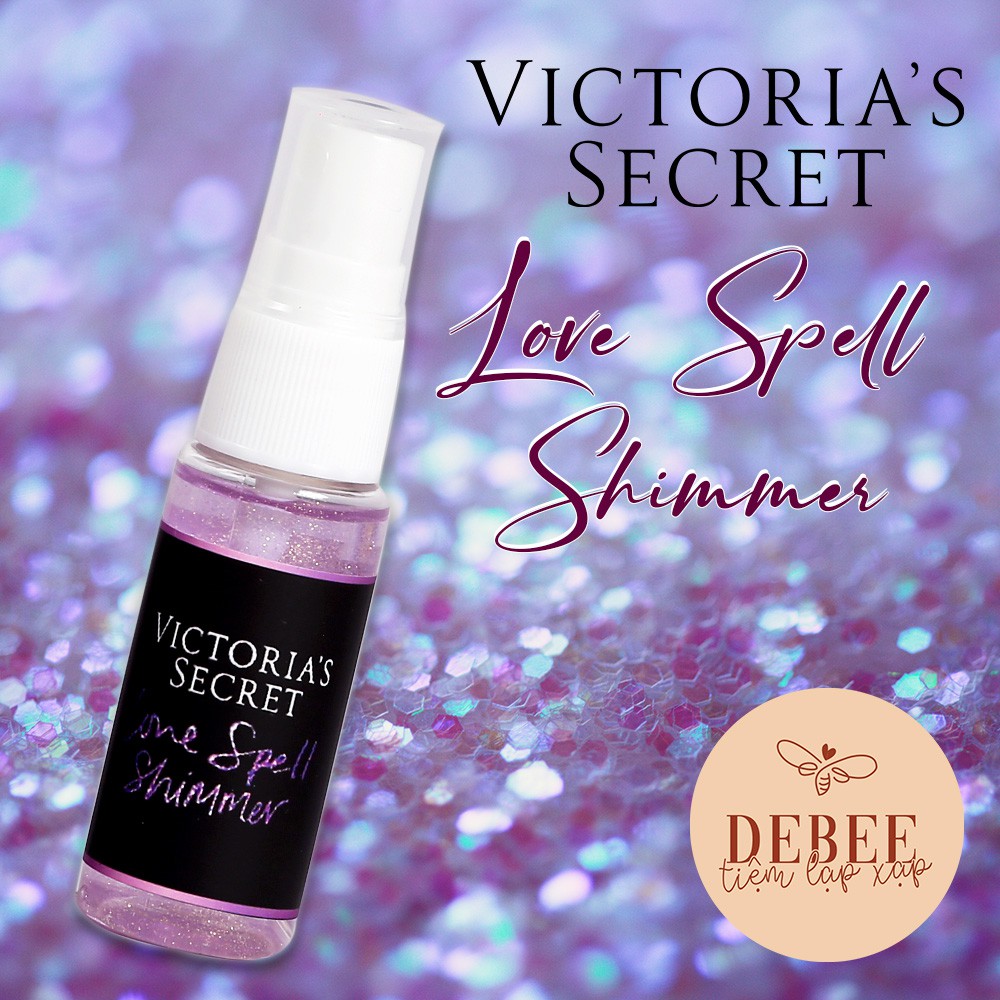 Xịt thơm toàn thân Victoria's Secret LOVE SPELL SHIMMER