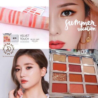 BẢNG PHẤN MẮT NEE CARA EYESHADOW 12 Ô
