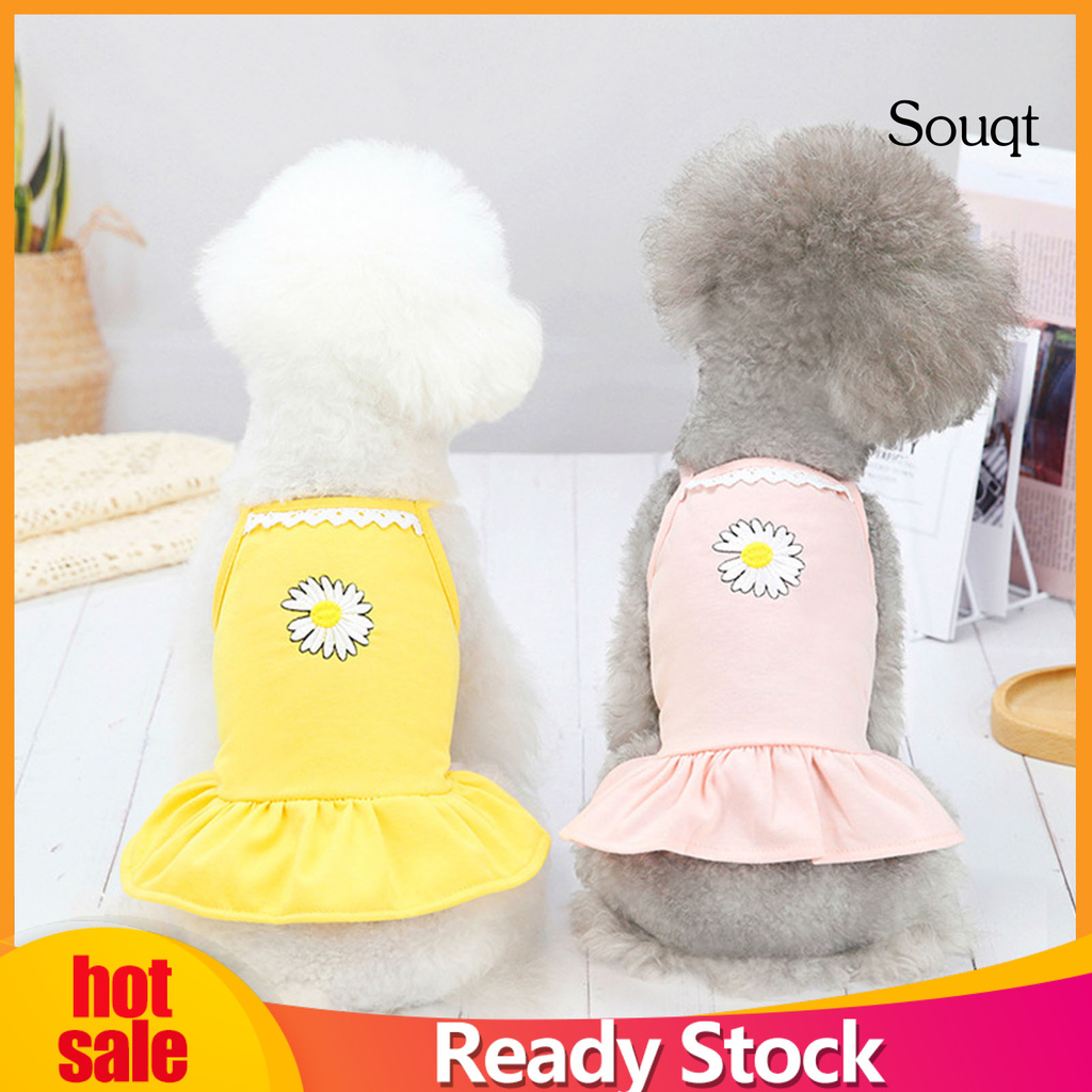 Váy Hoa Xinh Xắn Cho Thú Cưng