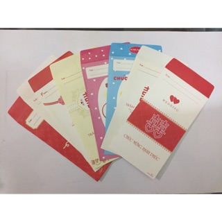 Phong bì mừng đám cưới các mẫu siêu đẹp (thếp 6 chiếc)