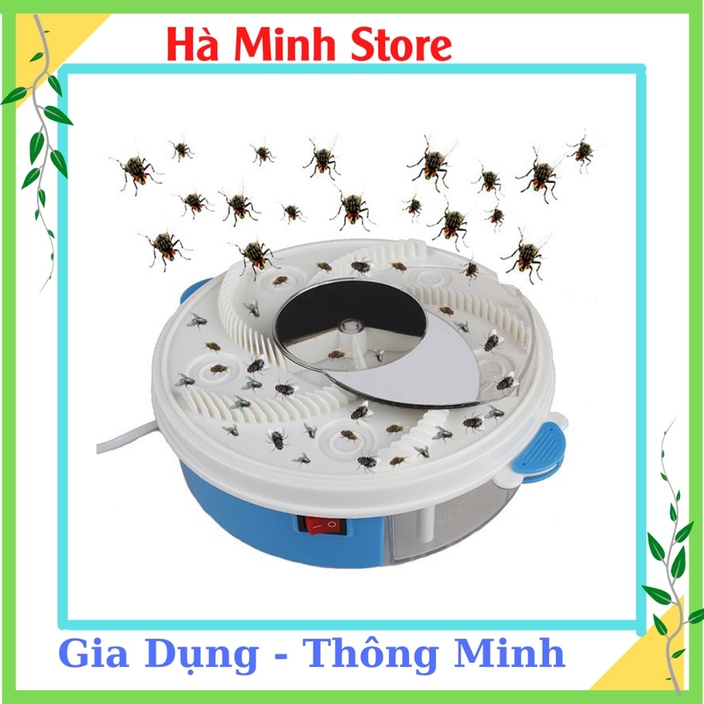 [Khắc Tinh Loài Ruồi] Máy Bắt Ruồi Tự Động Cao Cấp - Bẫy Ruồi Thông Minh - Phiên Bản Nâng Cấp Mới Nhất 2021