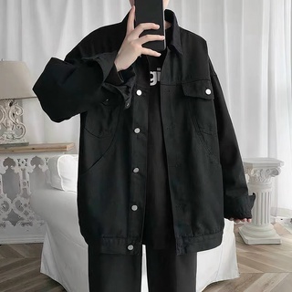 ÁO KHOÁC TOKI JEAN ĐEN BASIC