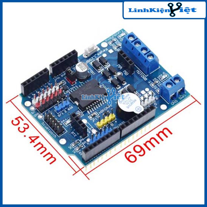 Arduino Control Motor L298P