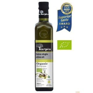 {Date 5/2021} Dầu Oliu (Olive Extra Virgin) Hữu Cơ Ép Lạnh Karpea 500ml