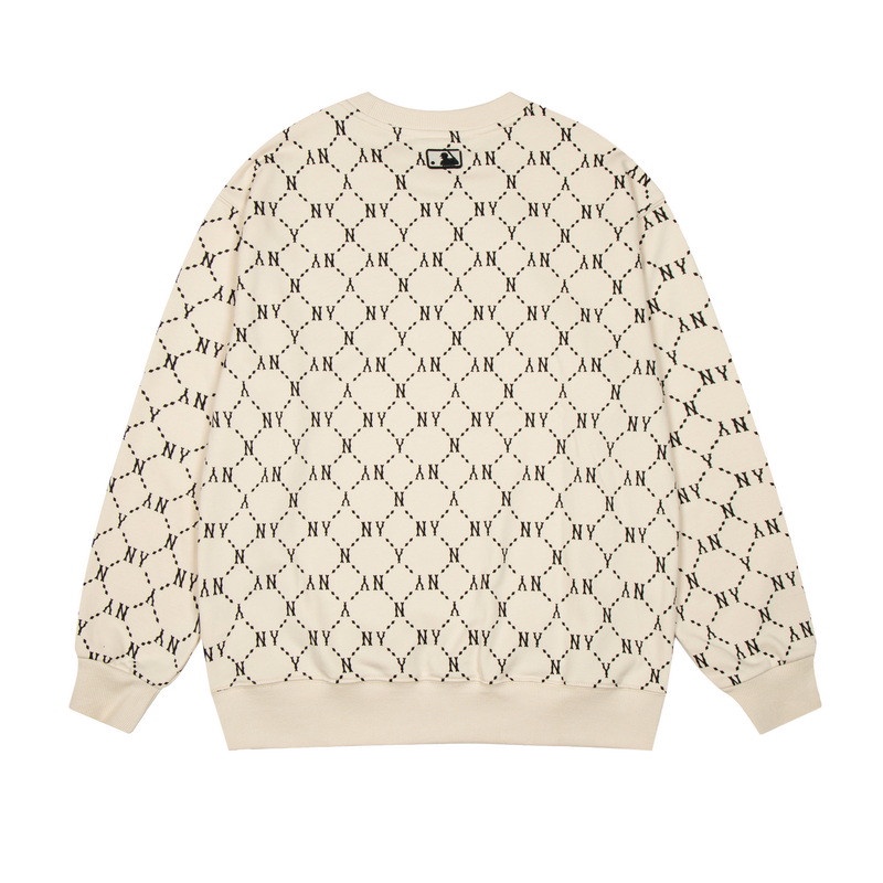 Áo sweater MLB chui đầu cổ tròn tay dài dáng rộng thời trang năng động dành cho cặp đôi | BigBuy360 - bigbuy360.vn